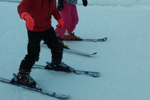 3.-4. SK bekkur í skíðakennslu