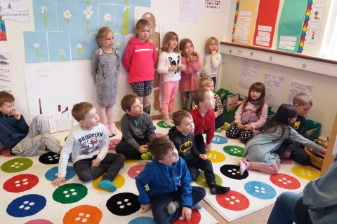 Heimsókn frá Leikskálum