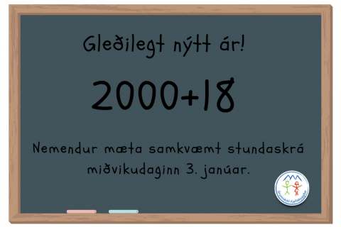 Gleðilegt nýtt ár!