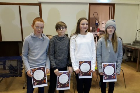 Unnsteinn, Argrímur, Martyna og Emilía Rán