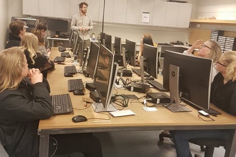 Vettvangsferð í Fab-lab smiðju á Akureyri