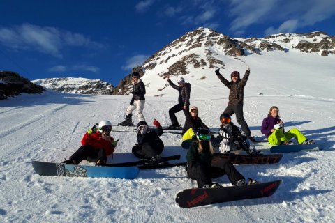 Skíðadagur á unglingastigi