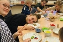 Föndur og fjör í skólanum