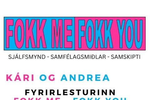 Fyrirlestur fyrir foreldra 9. apríl og nemendur 10. apríl