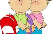 Göngum í skólann.