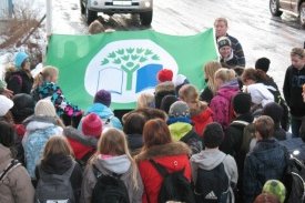 Grænfána flaggað í annað sinn