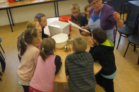 Verkgreinar hjá 1. og 2. bekk