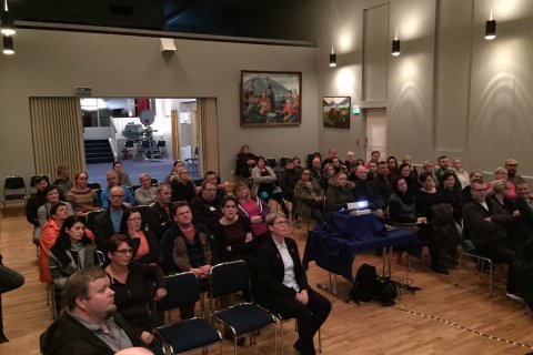 Vel heppnaður forvarnarfundur í gær