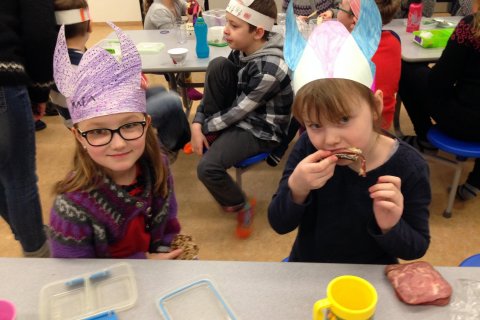 Þorrablót á óveðursdegi