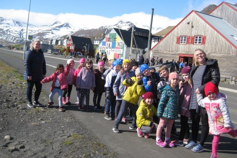 1. bekkur á Síldarminjasafninu