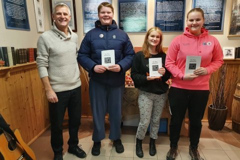 Þórarinn, Víkingur, Kolbrún og Kolfinna. Á myndina vantar Sylvíu Rán.