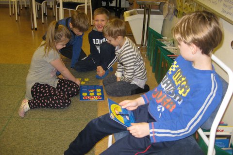 Ekkert slegið af í náminu á óveðursdegi