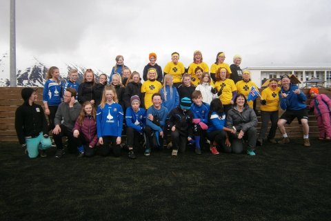 7. bekkur með kennurum sínum