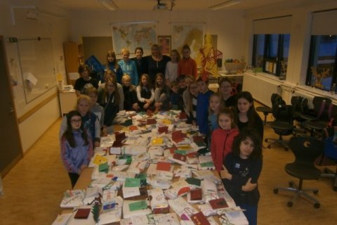 Pakkað inn jólagjöfum með Önnu Hermínu