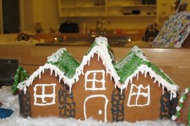 Glæsileg piparkökuhús