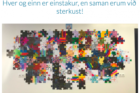 Rafræn sýning Grunnskóla Fjallabyggðar