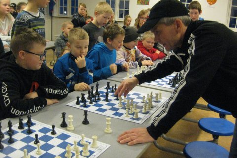 Hrókurinn í heimsókn