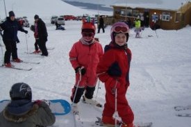 Flottur skíðadagur yngri deildar á Sigló