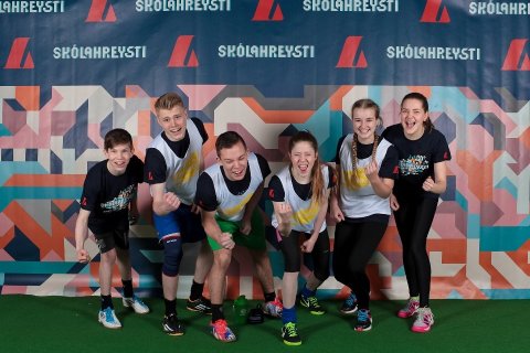 Skólahreysti fyrr í mánuðinum