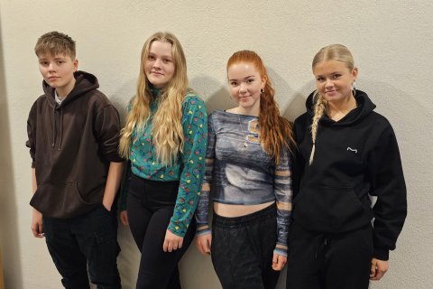 Ari, Tinna, Sigurlaug og Silja