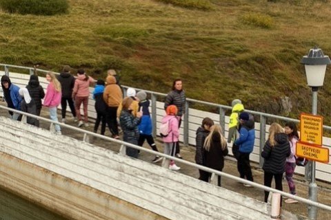 Heimsókn í Skeiðfossvirkjun